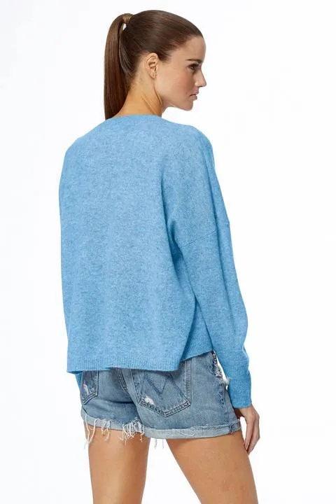 360 Cashmere - Marina Sweater in Capri Blue