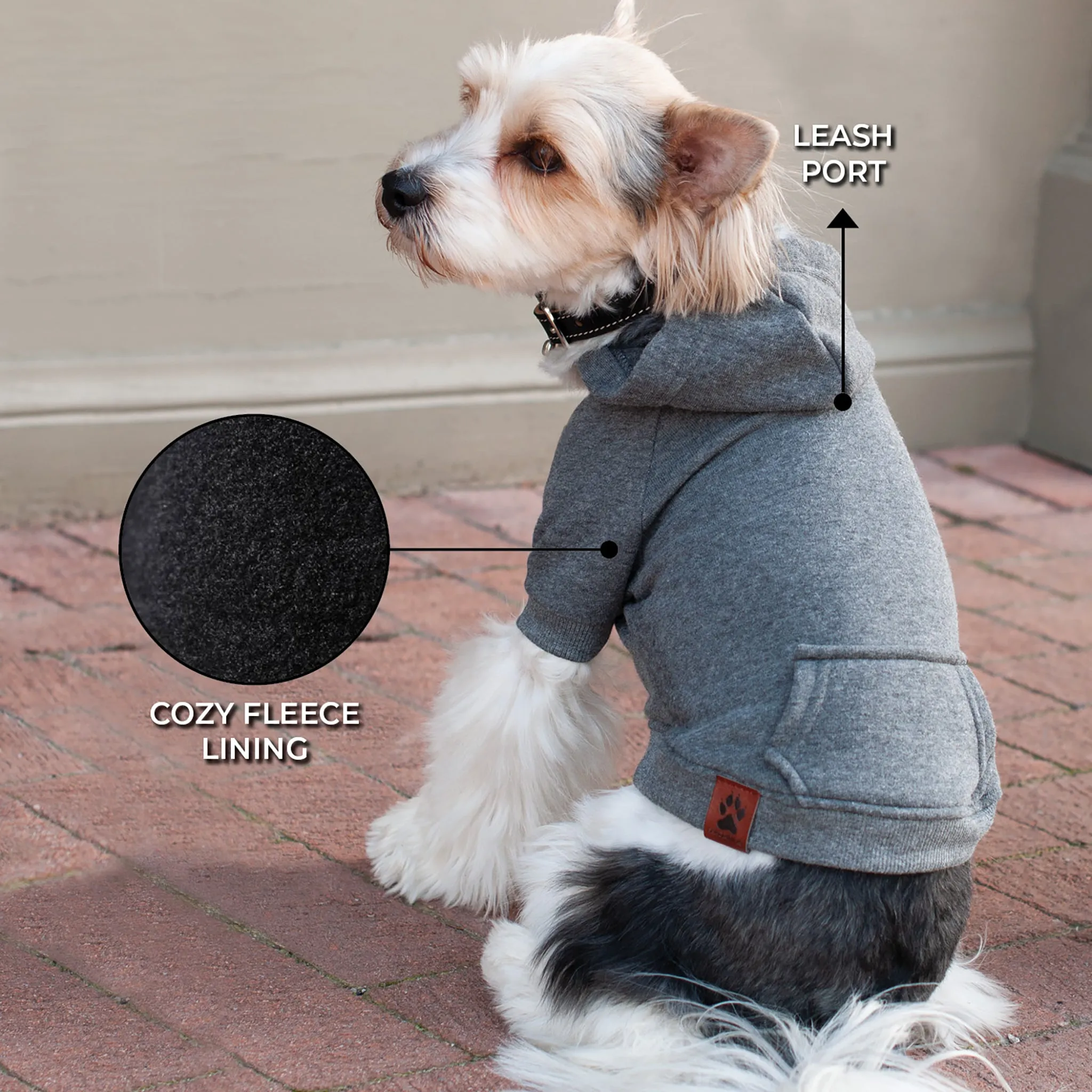 Brentwood Dog Hoodie