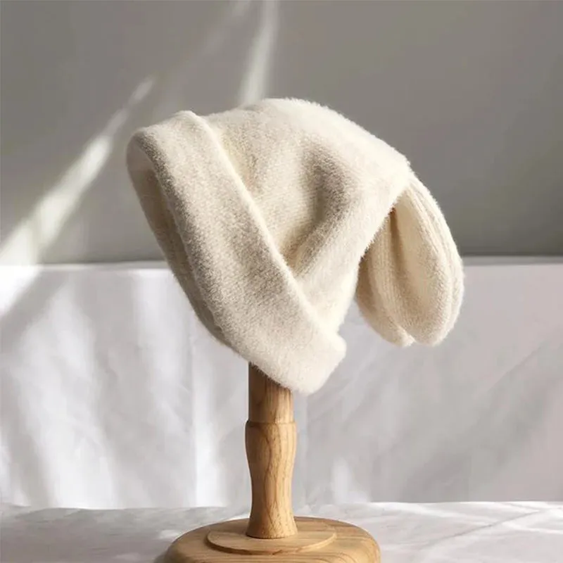 Bunny Ears Cozy Cashmere Hat