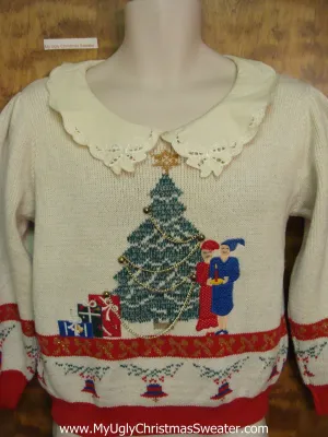 Crazy 80s Best Ugly Christmas Sweater