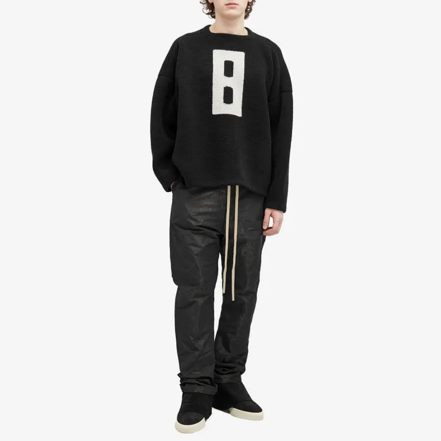 Fear Of God 8 Boucle Relaxed Jumper, black