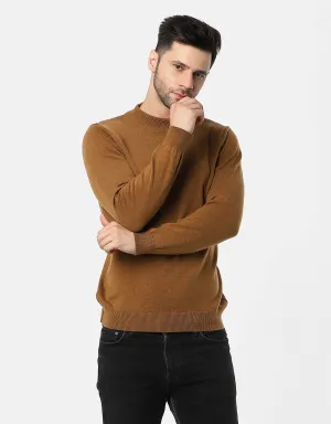 Men Knitted T-Neck Sweater