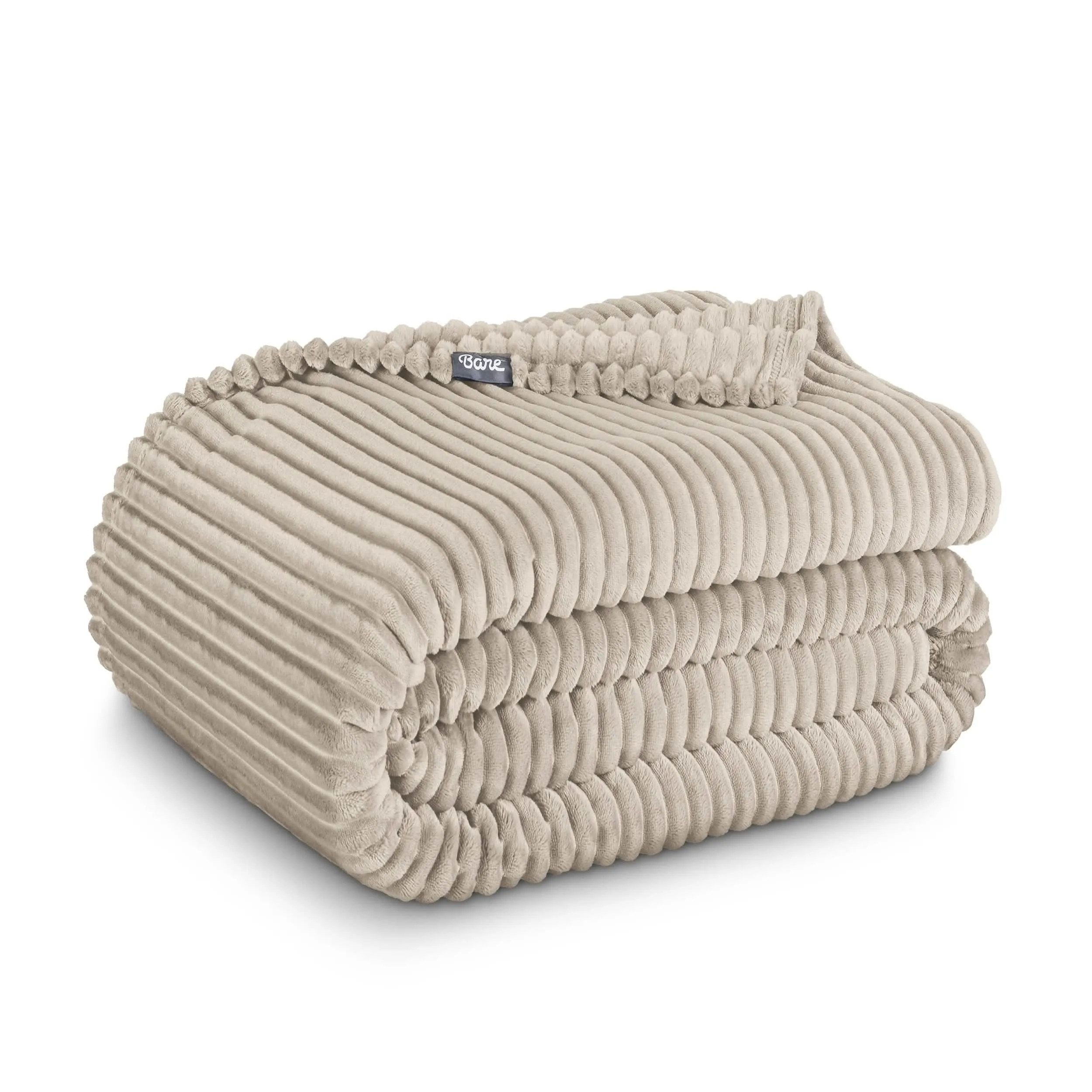 Microplush Ribbed Blanket