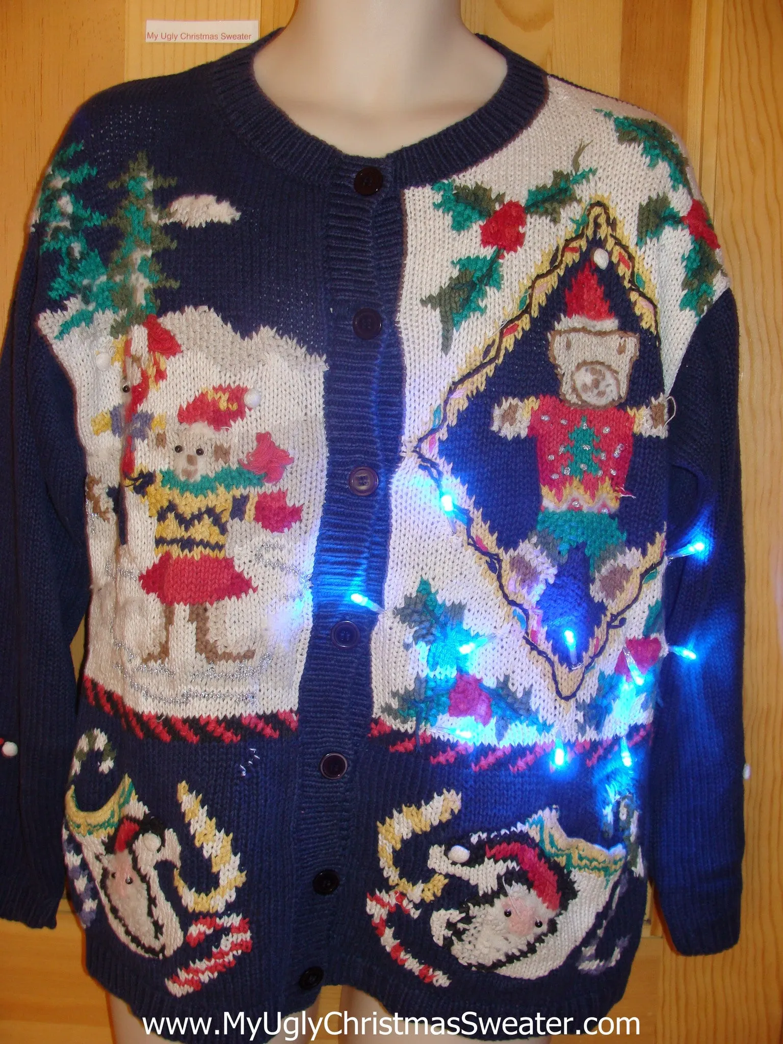 Need to Buy Christmas Sweaters? Horribly Tacky Light Up Sweater