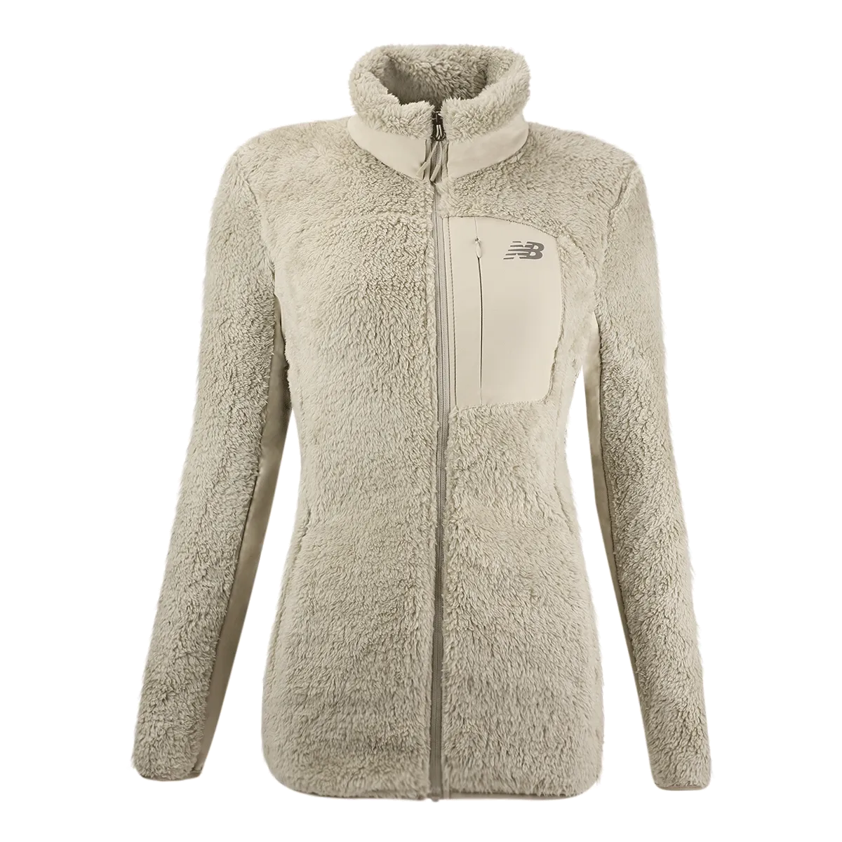 New Balance Women's Full Zip Sherpa Fleece Jacket