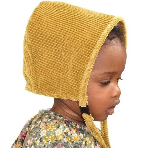 Puffin Gear Corduroy Fall Bonnet - Grey