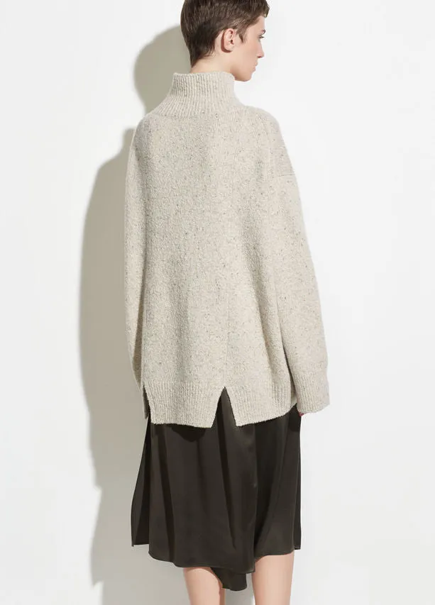 Vince Oversized Cashmere Turtleneck Sweater