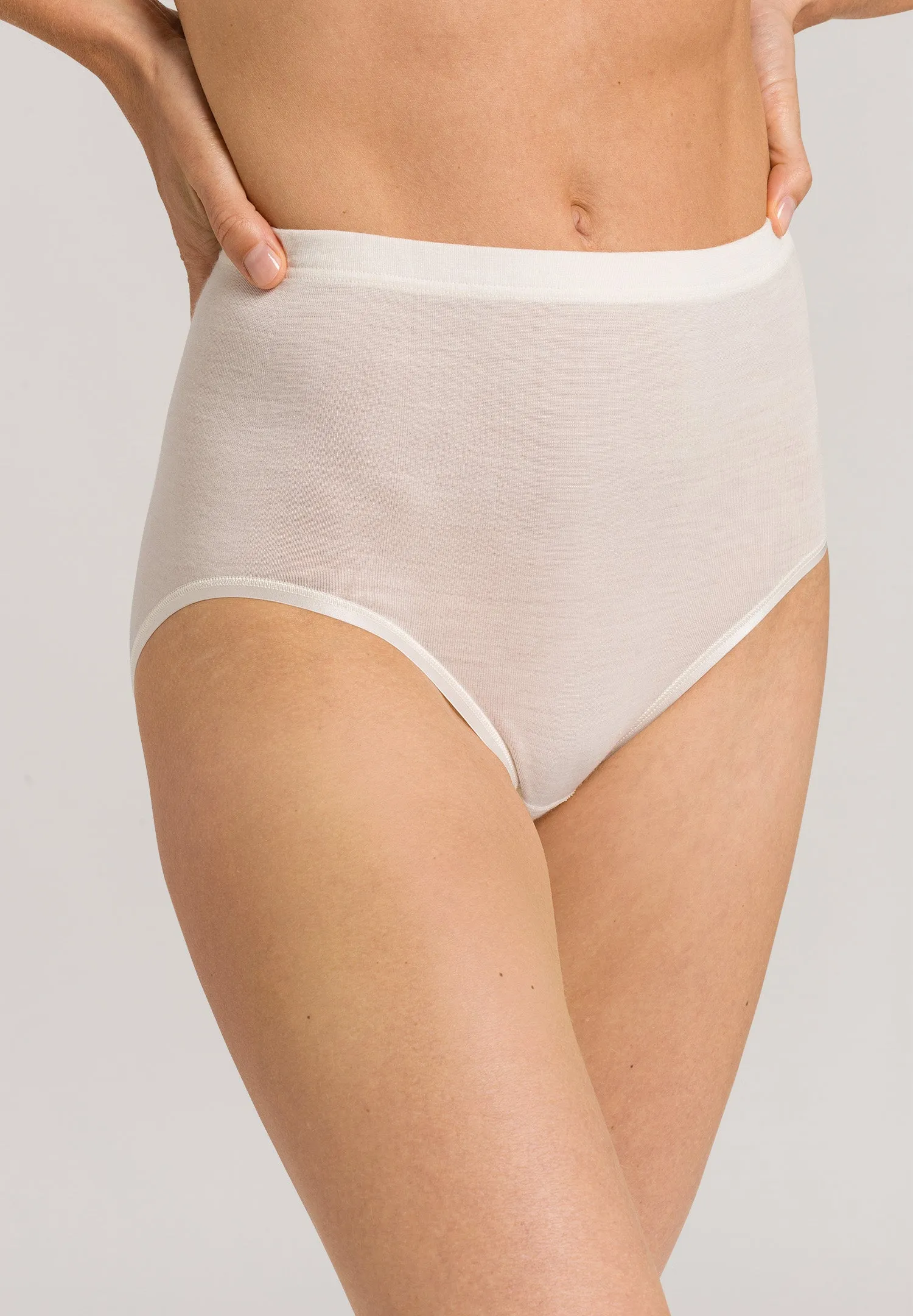 Woolen Silk W Full Brief | Cygne 71420-795