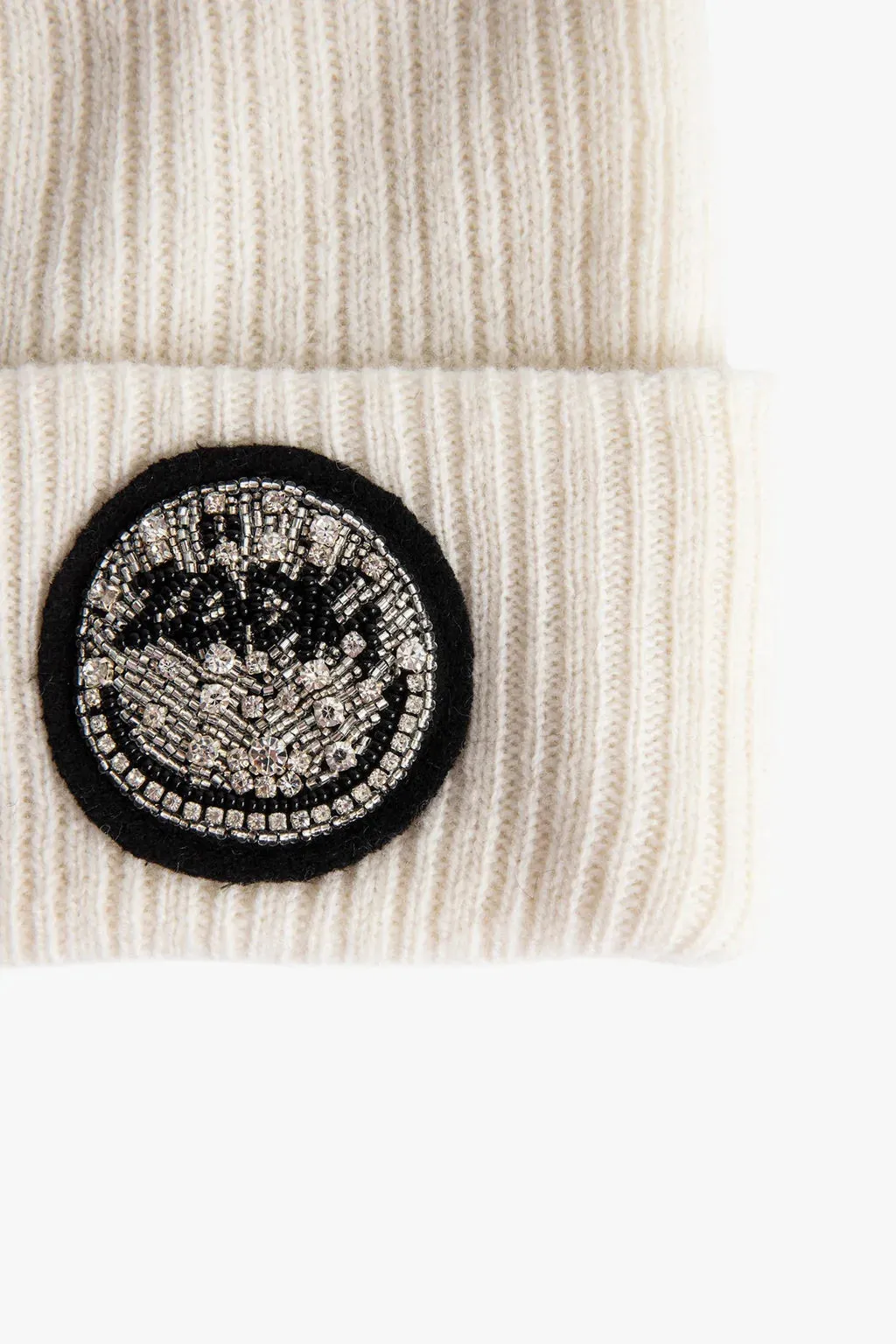 Zadig & Voltaire - Thomsy Merino Wool Beanie (Ecru)