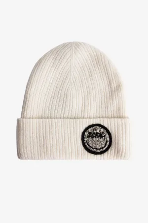 Zadig & Voltaire - Thomsy Merino Wool Beanie (Ecru)